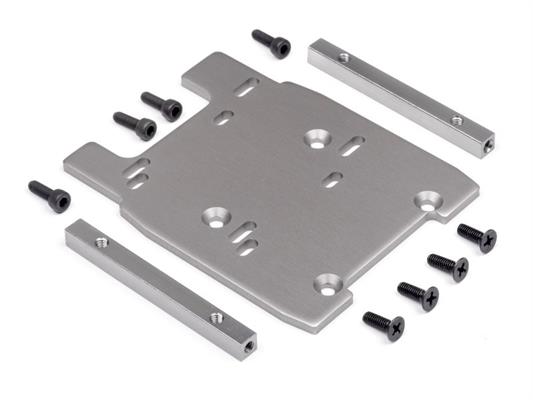 HPI - HP115354 - Motor Plate (Gray/4Mm)