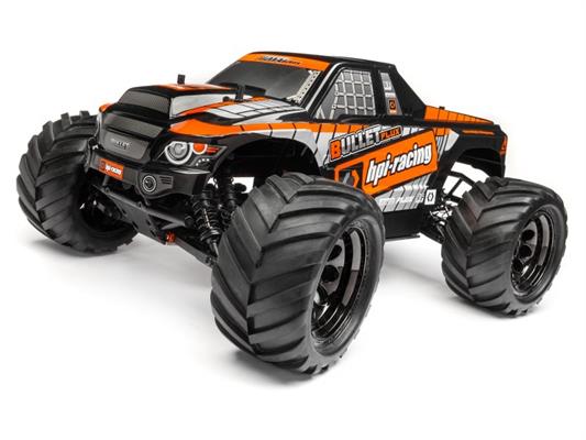 HPI - HP115510 - Trimmed And Painted Bullet Flux Mt Body (Black)