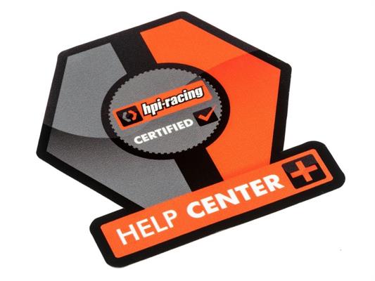 HPI - HP115769 - Hpi Help Center Shop Window Sticker