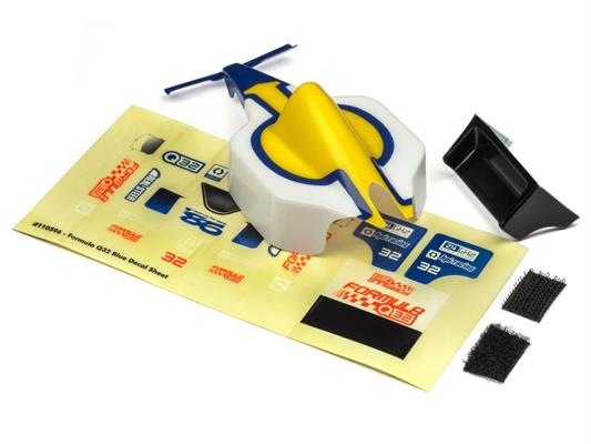 Formula Q32 Body And Wing Set (Blue)