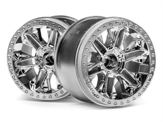 HPI - HP116736 - 6-Shot St Wheel (Chrome/2Pcs)