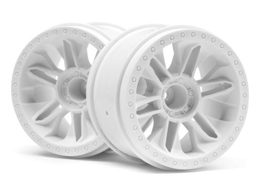 HPI - HP116738 - 6-Shot St Wheel (White/2Pcs)