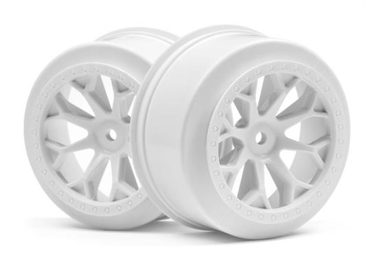 HPI - HP116741 - 8-Shot Sc Wheel (White/2Pcs)