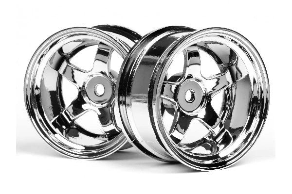 HPI - H3593 - Work Meister S1 Wheel 26Mm Chrome (9Mm Offset)