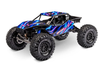 TXC-4M 1/18 Extreme Crawler Blue RTR - 3S LiPo/USB Charger
