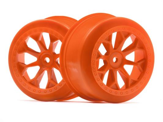 HPI - HP120134 - 8-SHOT SC WHEEL (ORANGE/2PCS)