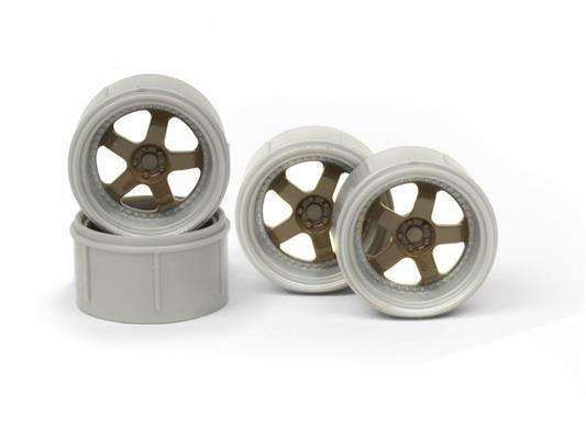 HPI - HP120171 - WORK MEISTER S1 WHEEL OLIVE (MICRO 4PCS)