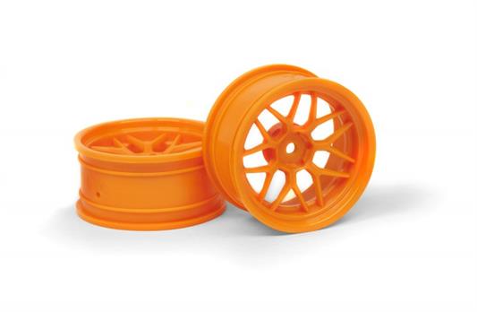 HPI - HP120250 - TECH 7 WHEEL ORANGE (6MM/2PCS)