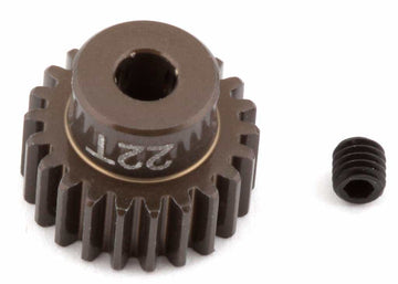 22T Alu. Motortandhjul i 48 Pitch - 3mm aksel