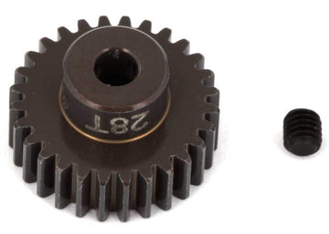 28T Alu Motortandhjul i 48 Pitch - 3mm aksel
