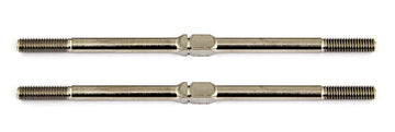 Team Associated - AE1408 - FT Titanium Turnbuckles, M3x67 mm/2.65 in, silver