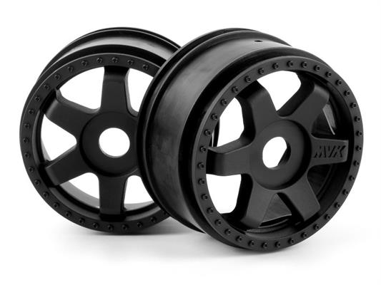 Maverick - MV150295 - QuantumR Race Truck Wheel (Black/2pcs)