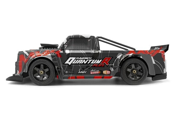 Maverick - MV150313 - QuantumR Flux 4S 1/8 4WD Race Truck - Grey/Red