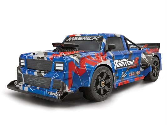 Maverick - MV150318 - QuantumR Race Truck Body (Blue/Red)