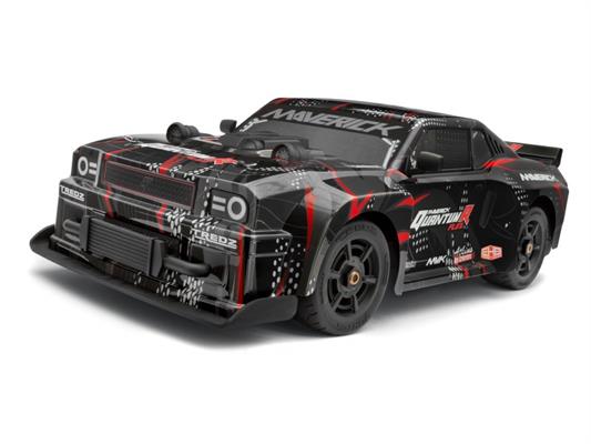 Maverick - MV150352 - QuantumR Muscle Car Body - Black/red