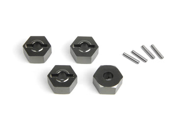 Maverick - MV150472 - Aluminium 14mm Hex Hub Set (Grey/4pcs)