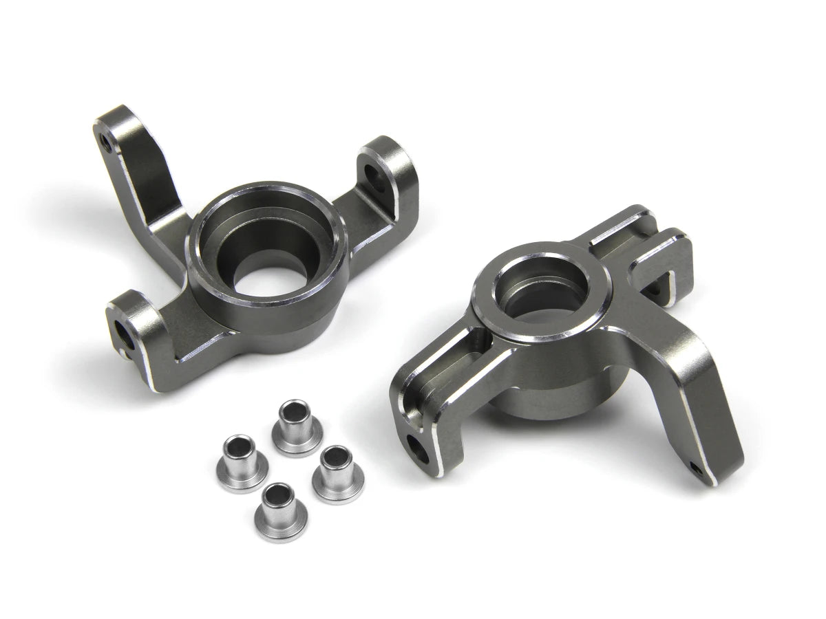 Maverick Aluminium Steering Spindle Set (Grey) – Opgradering