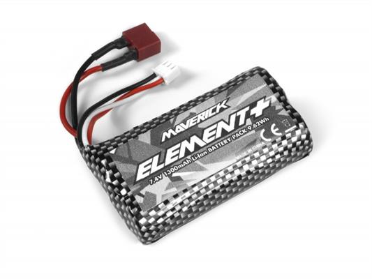 Maverick - MV150544 - 7.4V Li-Ion 1300mAh Batteri med Deans stik