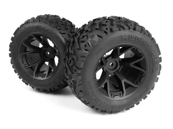 Maverick - MV150680 - Mounted Linebacker Tire on MT Wheel (Black/2pcs)