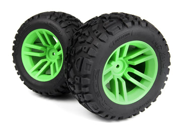 Maverick - MV150685 - Mounted MixBlok Tire on XT Wheel (Green/2pcs)