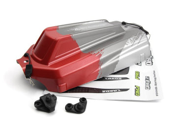 QByte XB 1/12th Buggy Printed Body - Red