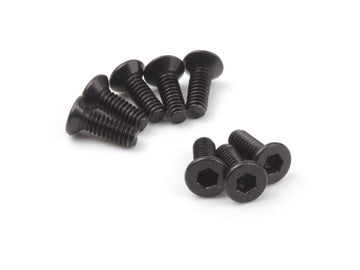 Flat Head Screw 2.0x6mm (Hex/Socket/8pcs)