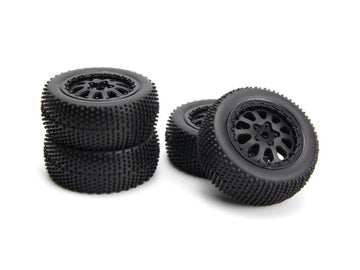 Sidepin SC Wheel/Tyre Set (Black/Front/Rear)