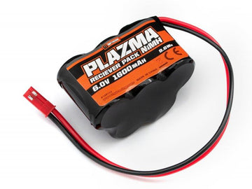 HPI - HP160153 - PLAZMA 6.0V 1600MAH NIMH MODTAGERBATTERI