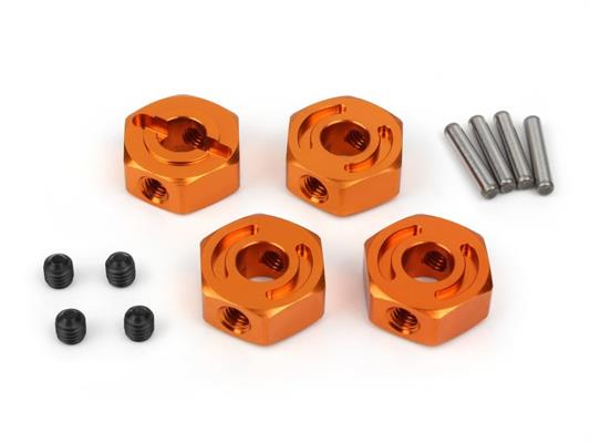 HPI - HP160240 - Aluminium Hex Hub Set Lock Type (12mm Jumpshot)