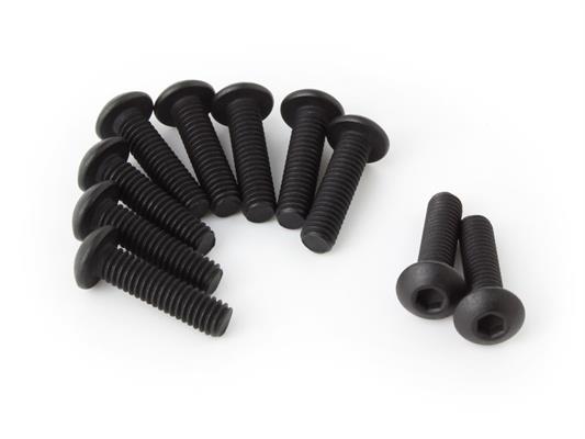 Button Head Screw M4x15mm (Hex Socket/10pcs)