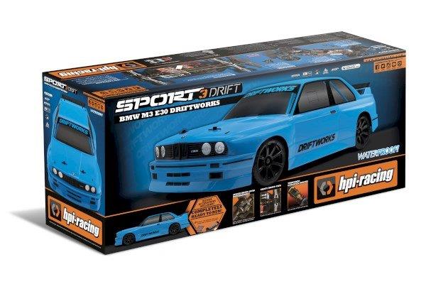 HPI - HP160422 - RS4 SPORT 3 Drift BMW E30 Driftworks