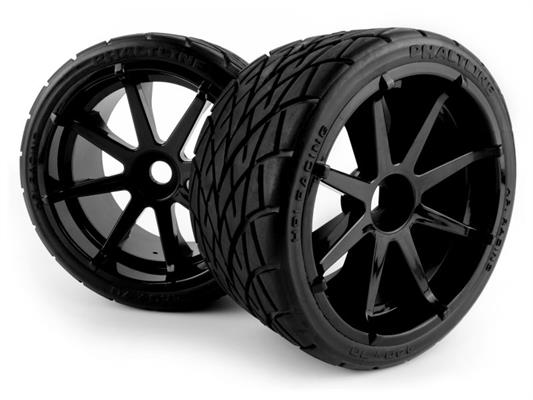 HPI - 160508 - Phaltline tires on 4.5" rims with 17mm hex - 2 pcs