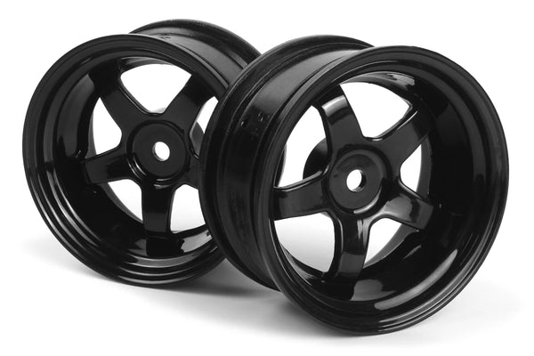 HPI - HP160525 - Work Meister S1 Wheel Black 26mm (6mm OS/2pcs)