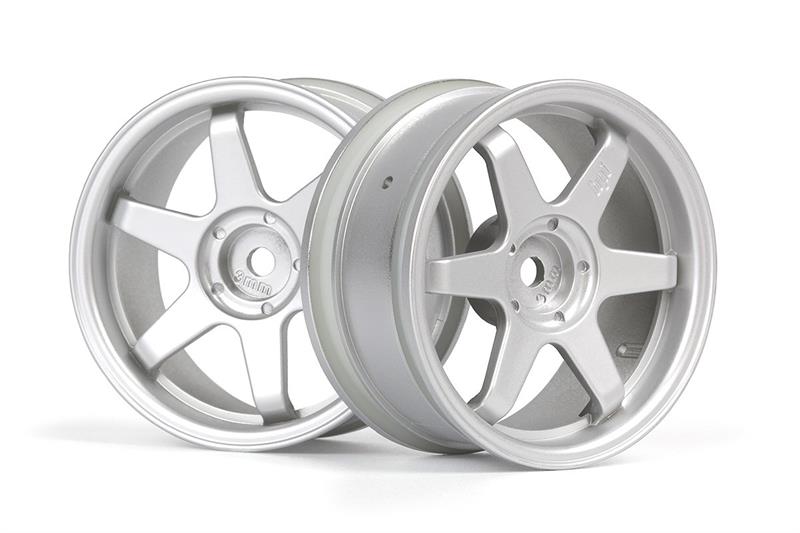 HPI - HP160752 - TE37 Wheel 26mm Matte Chrome (3mm Offset)