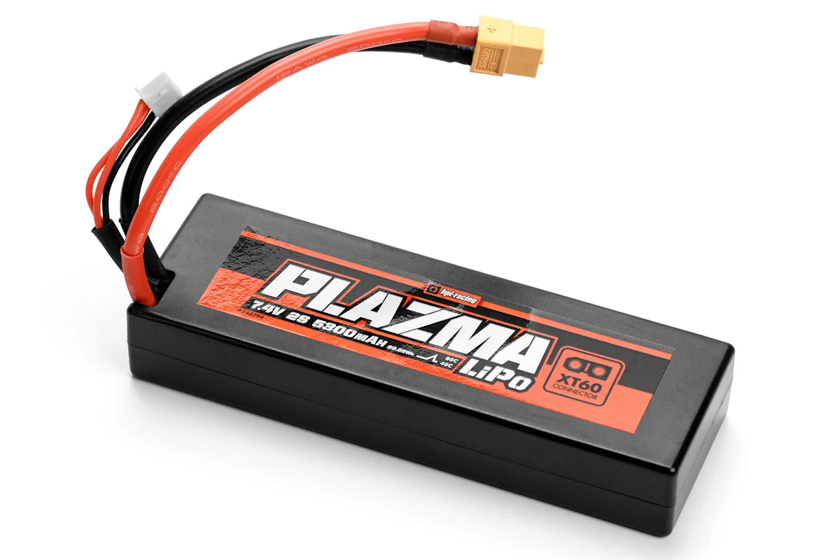 HPI - HP160794 - Plazma 7.4V 5300mAh 40C LiPo Battery Pack 39.22Wh - XT-60