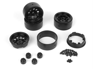 HPI - HP160841 - CS-10 Beadlock Wheel 1.2in (Black/4pcs)