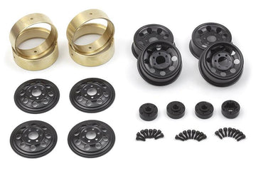 HPI - HP161162 - CS-8 Steel Beadlock Wheel 1.2in (Black/4pcs)