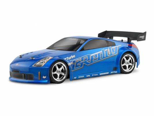 HPI - HP17218 - Nissan 350Z Greddy Twin Turbo Body (190Mm)