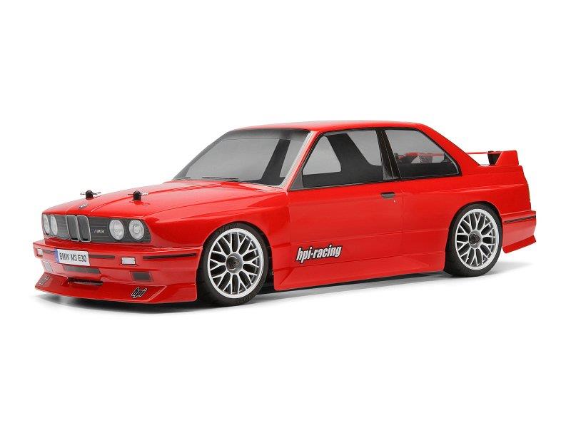 HPI - HP17540 - BMW E30 M3 karosseri i klar lexan til RC Biler - 200 mm