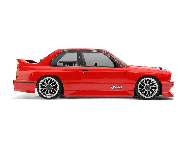 HPI - HP17540 - BMW E30 M3 karosseri i klar lexan til RC Biler - 200 mm