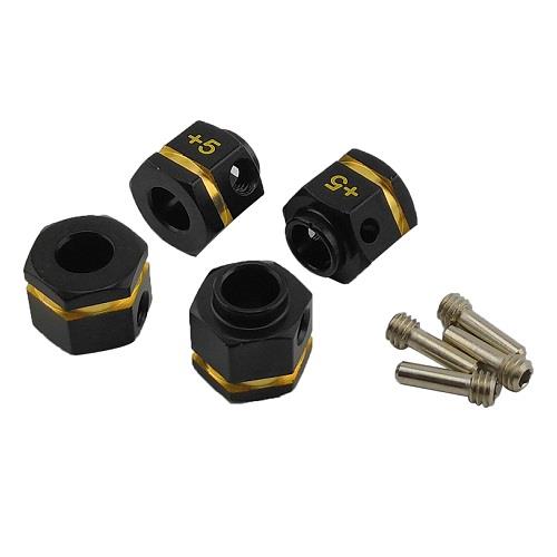 KRTRX4119B - 12mm Hex i Messing til TRX-4, +5mm - 4 stk