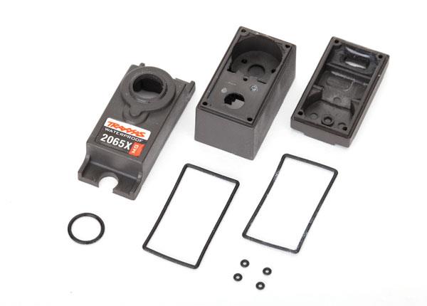 Traxxas - TRX2063X - Servo case/gaskets (for 2065X metal gear, waterproof, sub-micro servo)