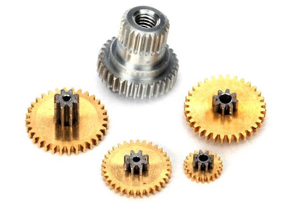 Traxxas - TRX2064X - Gear set, metal (for 2065X waterproof sub-micro servo)