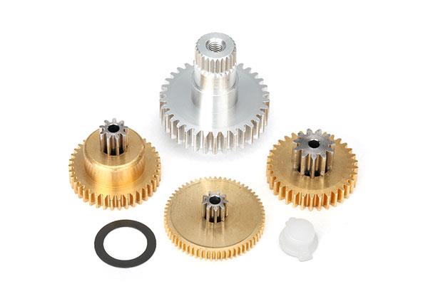 Traxxas - TRX2087X - Gear set, metal (for 2085 & 2085X servos)