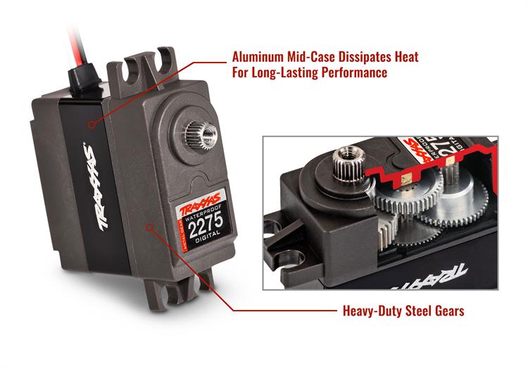 Traxxas - TRX2275 - High-Torque 347 Digital Metal Gear Servo