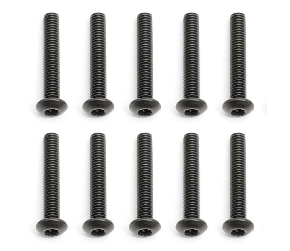 3x18mm Skruer med hoved - 10 stk