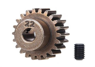 Traxxas - TRX2422 - Gear, 22-T pinion (48-p) (fits 3mm shaft)/ set screw