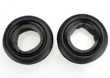 Traxxas - TRX2471 - Tires, Alias® ribbed 2.2" (wide, front) (2)/ foam inserts (Bandit) (soft compound)