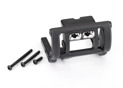 Traxxas - TRX2477 - Wheelie bar mount/ 3x40 BCS (1)/ 3x30 BCS (1)/ 3x12 BCS (1) (for LED light kit installation)