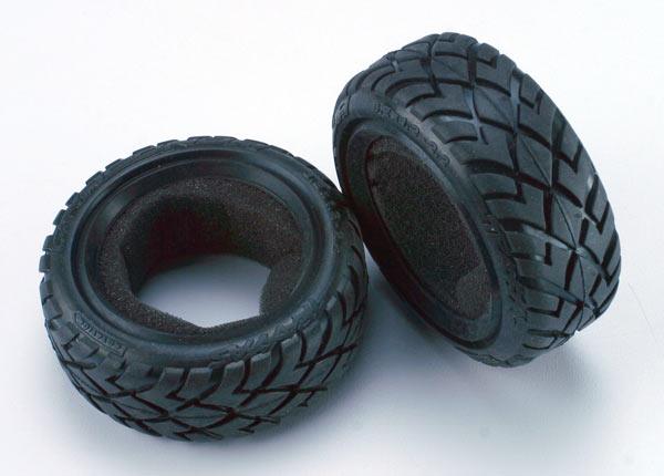 Traxxas - TRX2479 - 2.2" Anaconda® Fordæk med indlæg (soft compound) - 2 stk